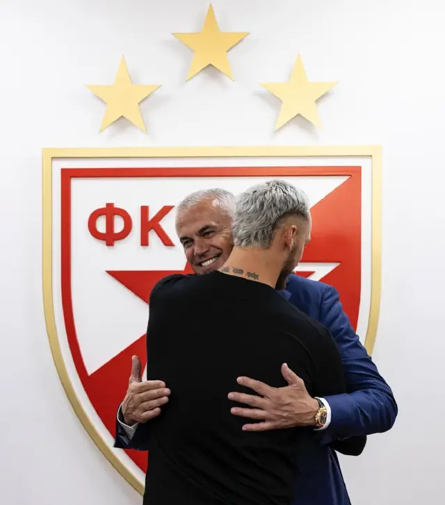 marko arnautović u crvenoj zvezdi