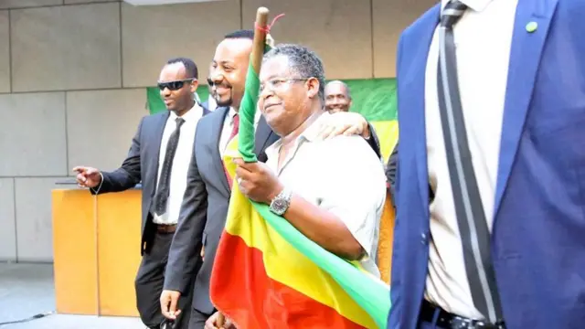 ሽመልስ ለገሰ ከጠ/ሚ ዐቢይ አሕመድ ጋር በኢትዮጵያ ኤምባሲ