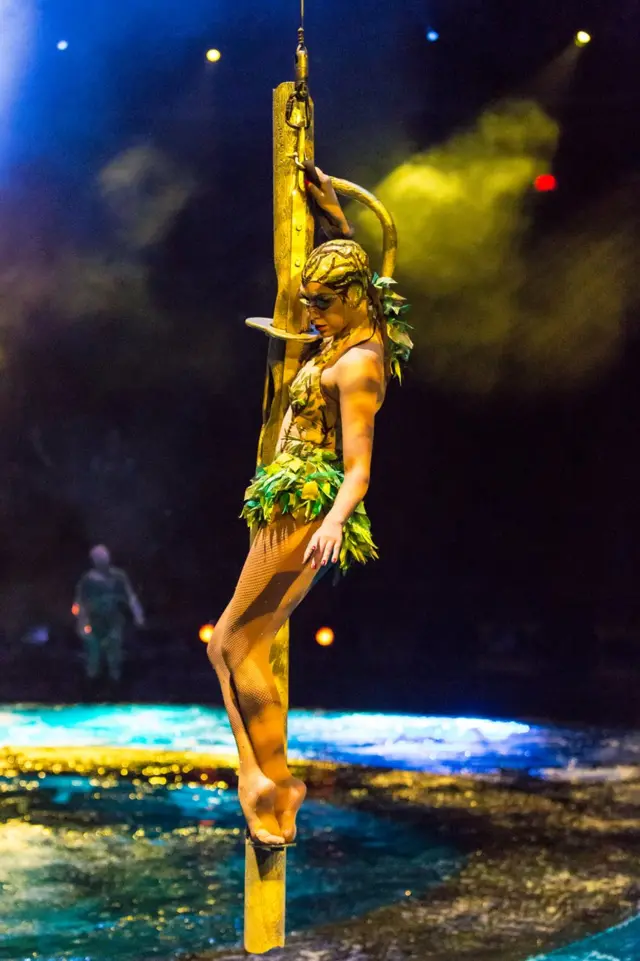 Артистка шоу Le Reve