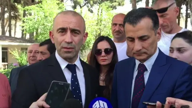 Вахид Мустафаев и Миршахин Агаев