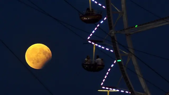 จันทรุปราคาบางส่วน ที่โปแลนด์