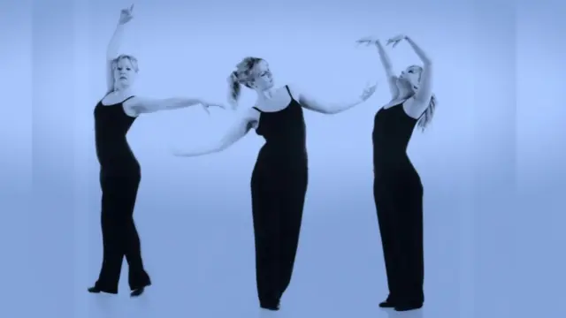 Catrina Farnell bailando