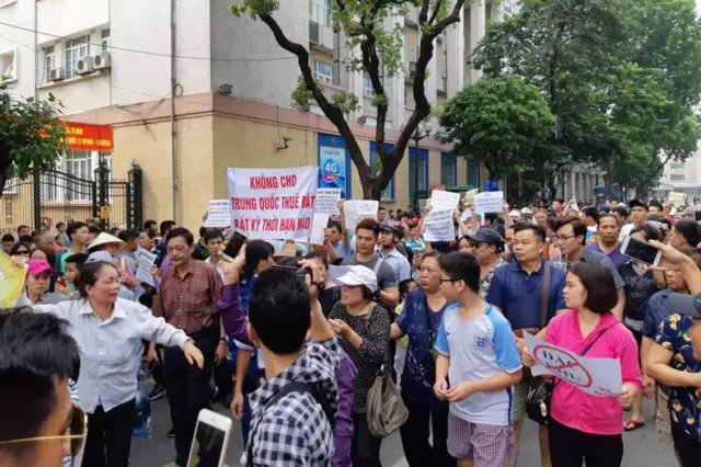 Hình chụp ở Hà Nội ngày 10/6/2018