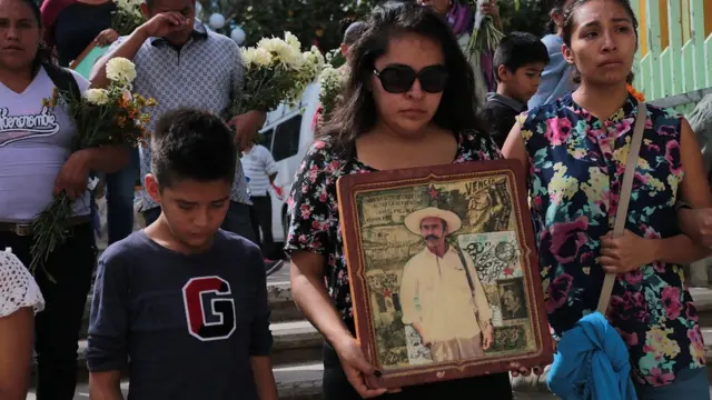 Funeral de Ranferi Hernández.