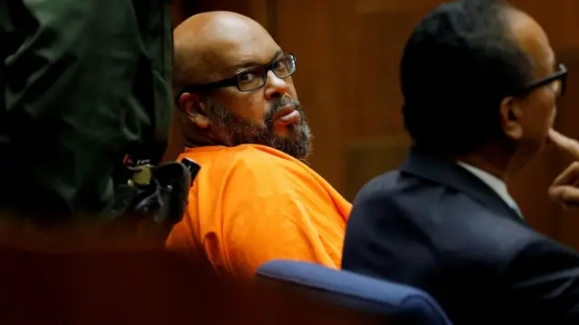 Suge Knight trial: Rap mogul pleads no contest over hit-and-run death - BBC  News
