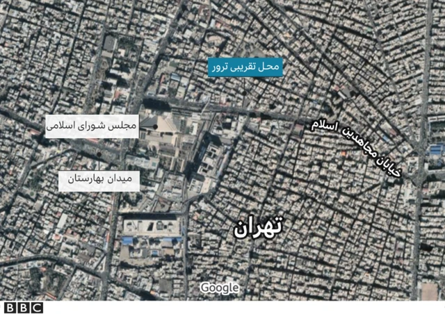 محل ترور صیاد خدایی