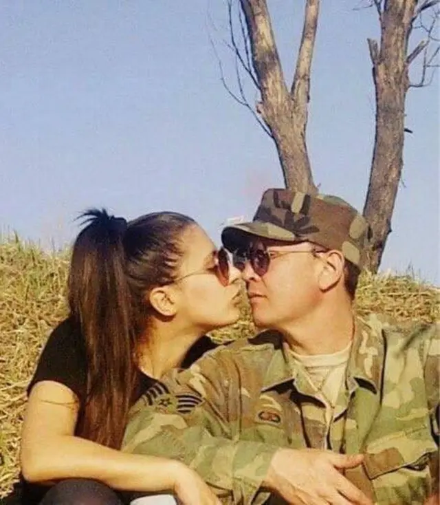 Игорь Шептицкий ("Шип") с женой Элеонорой