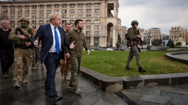 Boris Johnson visits Ukraine: UK Prime Minister meet Zelensky for Kyiv over Russia war