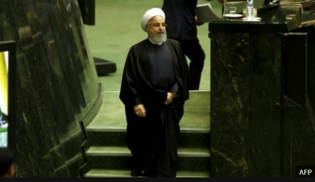 ประธานาธิบดีฮัสซัน โรฮานี เตือนผู้ชุมนุมว่าจะไม่ทนต่อการก่อเหตุรุนแรงทำลายสาธารณสมบัติ