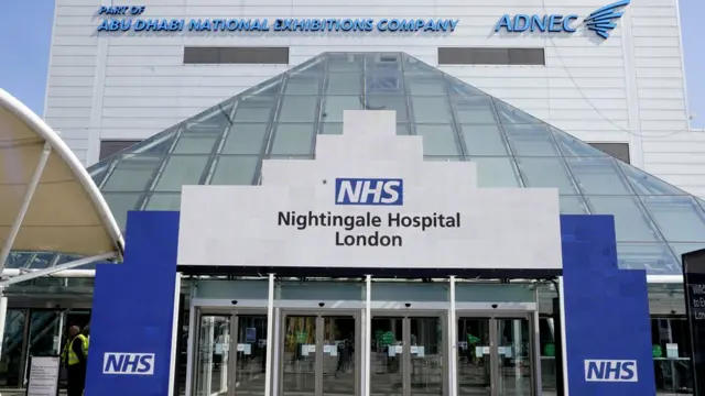 Rumah Sakit Nightingale, london, virus corona