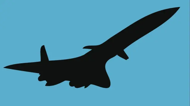 Silueta del Concorde