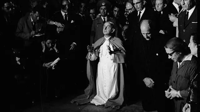 1967'de Türkiye'ye giden Papa 6. Paul, Ayasofya'da dua etmişti.