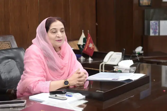 گورنمنٹ کالج یونیورسٹی لاہور کی وائس چانسلر ڈاکٹر شازیہ بشیر