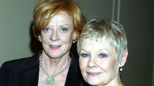 Maggie Smith y Judi Dench protagonizaron juntas películas como "A Room with a View" y "El exótico hotel Marigold".