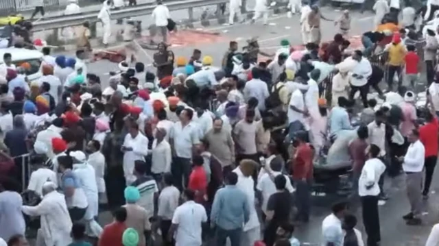 ਕਿਸਾਨਾਂ ਦਾ ਪ੍ਰਦਰਸ਼ਨ