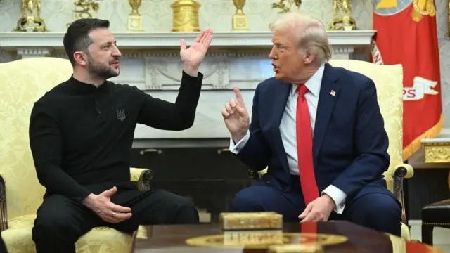 Володимир Зеленський і Дональд Трамп в Овальному кабінеті 