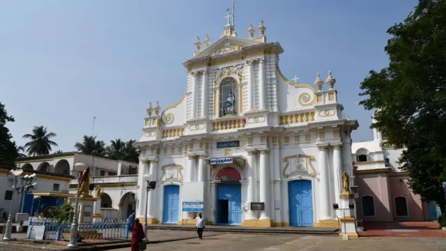 পন্ডিচেরিতে ফরাসী গির্জা।