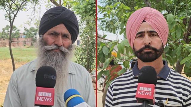 ਪਿੰਡਵਾਸੀ ਬਲਕਾਰ ਸਿੰਘ ਅਤੇ ਮਨਜੀਤ ਸਿੰਘ