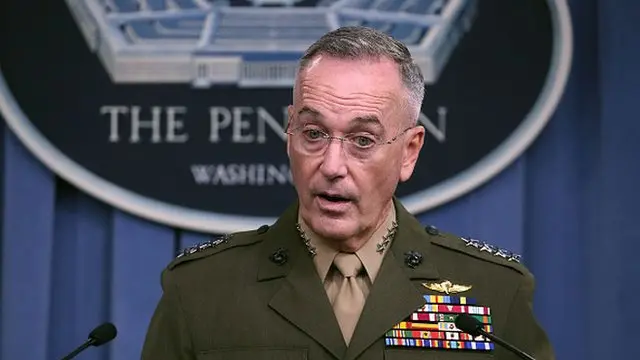 Gen. Joseph Dunford Jr. Chairman of the Joint Chiefs of Staff