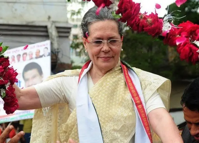 સોનિયા ગાંધીની તસવીર