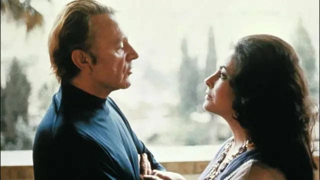 IZRAEL – BEZ DATY: Elizabeth Taylor i Richard Burton w Izraelu w 1975 roku