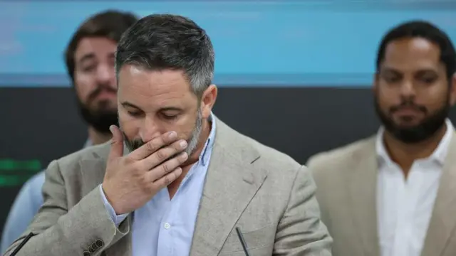 Santiago Abascal, líder de Vox