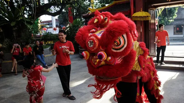 Perayaan Imlek di Bali