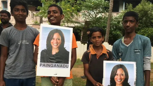 Warga desa asal Kamala Harris