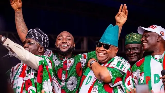 Davido kwadoro Ademola Adeleke n'ụzọ pụrụiche n'oge ntuliaka gọvanọ Osun Steeti 2022