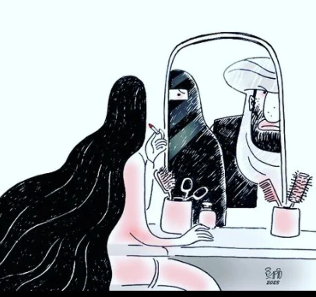 طرحی از فیروزه مظفری