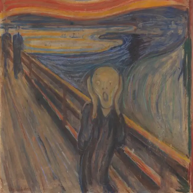 "Крик" - одна из самых известных картин в истории мирового искусства
