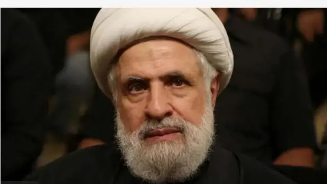Olori tuntun ti Hezbollah kede, Naim Qassem.