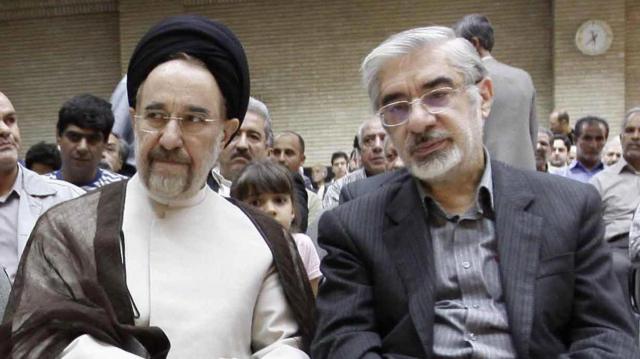 میرحسین موسوی و محمد خاتمی