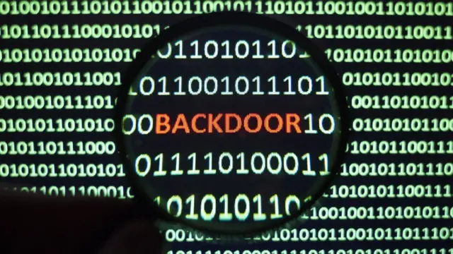 Ilustración backdoor.