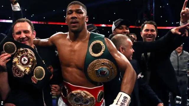 Joshua se encuentra invicto en 19 peleas como profesional.