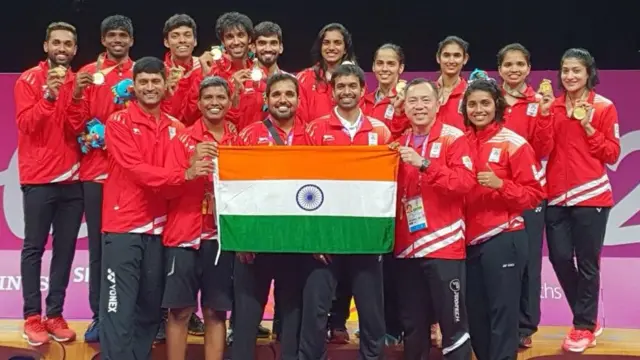 बैडमिंटन टीम