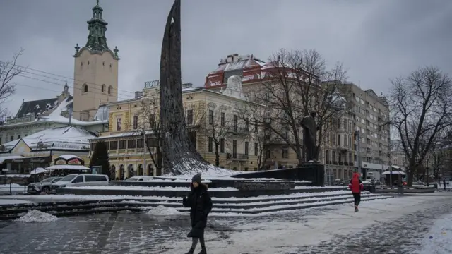 লেভিভ শহরের কয়েকজন বাসিন্দা
