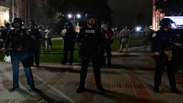 Demo di Depan Markas PBB, Massa Kritik Dukungan Amerika ke Israel