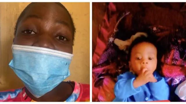 Foto nwada Gift na nwa ya nwụrụ anwụ