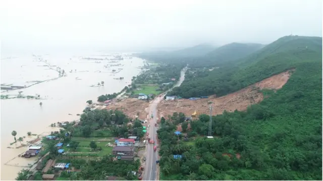 တောင်ကြောတလျှောက်နေထိုင်ကြပေမယ့် အခြားရပ်ကွက်တွေက တောင်ခြေက မြေတွေကိုဖဲ့ယူတာ၊ ရောင်းစားတာမျိုးတွေ မရှိလို့ အခုလိုပြိုကျတဲ့အနေအထားတွေမဖြစ်တာအပြင် နေရာလိုက်မြေအမျိုးအစား အပျော့၊ အမာနဲ့ ကျောက်ပါဝင်မှုတွေကွဲပြားတာတွေလည်းရှိတယ်