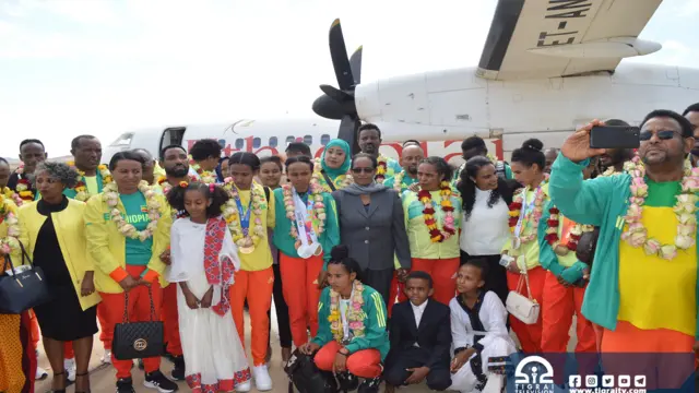 እቲ ጉጅለ ኣትሌቲክስ ኢትዮጵያ፡ ምስ ሰብ መዚ ትግራይ ተራኺቡ'ዩ