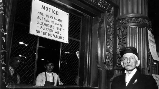 pos, perang dunia pertama