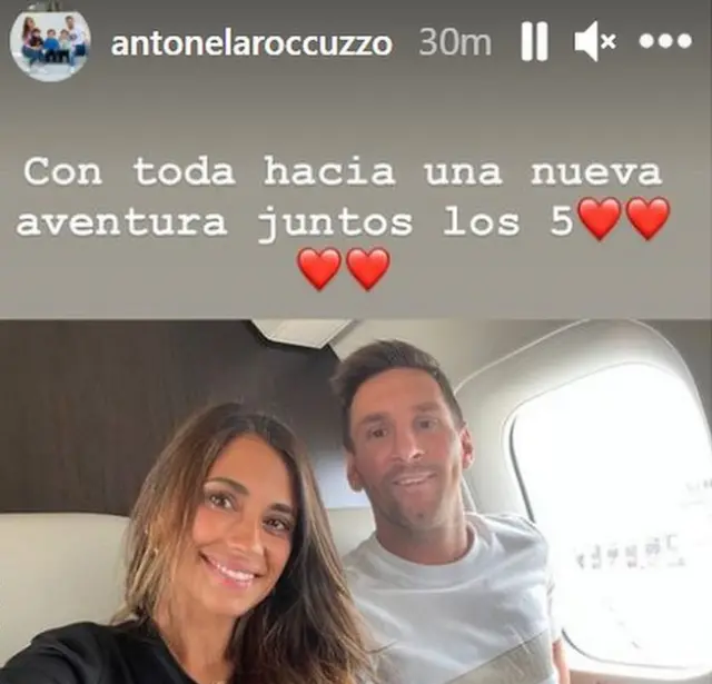 Messi's wife Antonela Roccuzzo