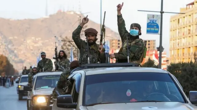 Пойтахт Кобулдаги ҳарбий парад