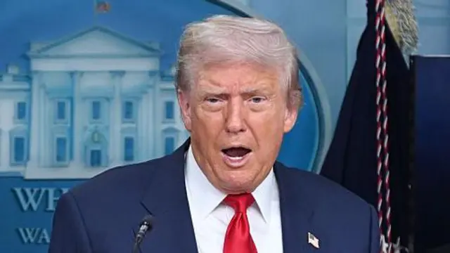 अमेरिका के राष्ट्रपति डोनाल्ड ट्रंप 