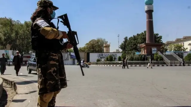 Integrante do Talebã em Cabul