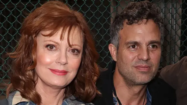 النجمة سوزان ساراندون والنجم مارك روفالو