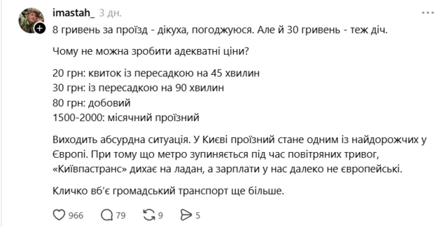 скрин допису із соціальної мережі