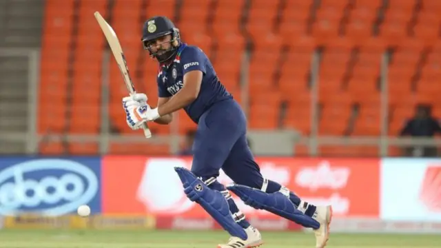 ભારતીય ટીમે રોહિત શર્માની જગ્યાએ ઈશાન કિશનને ઓપનર તરીકે મોકલ્યા હતા