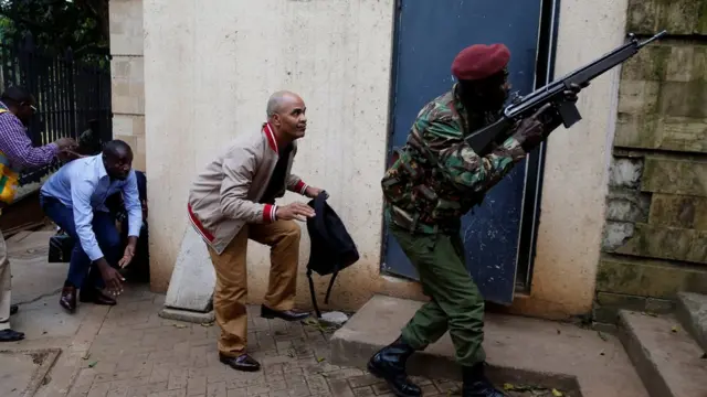 Военные в Кении